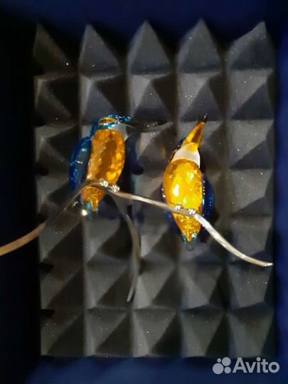 Кристаллы Cваровски птички 