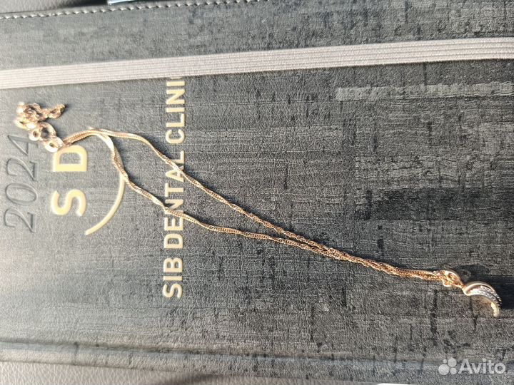 Золотой кулон, подвеска