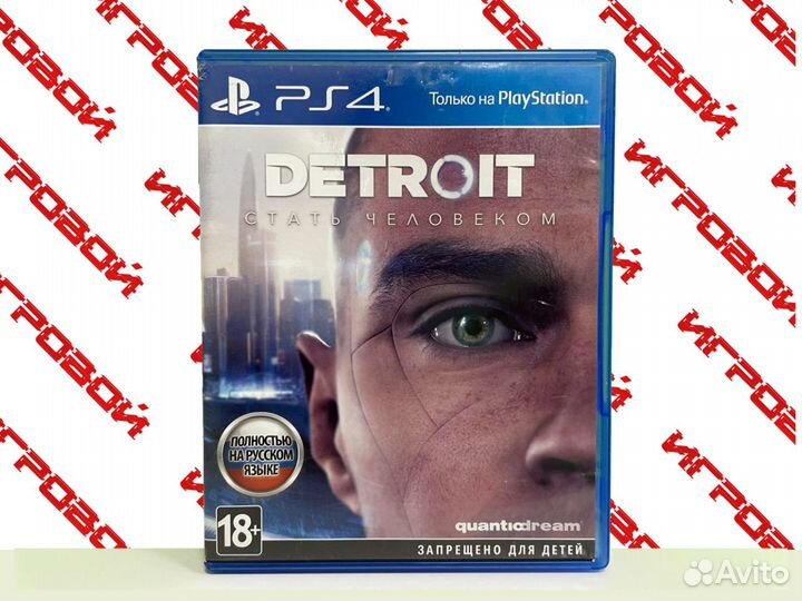 Игра Detroit Become Human PS4, Playstation 4 Диск