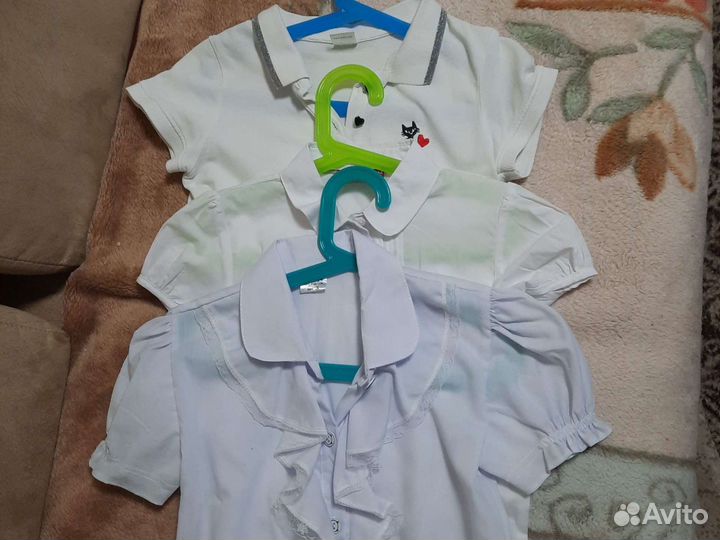 Блузки, поло