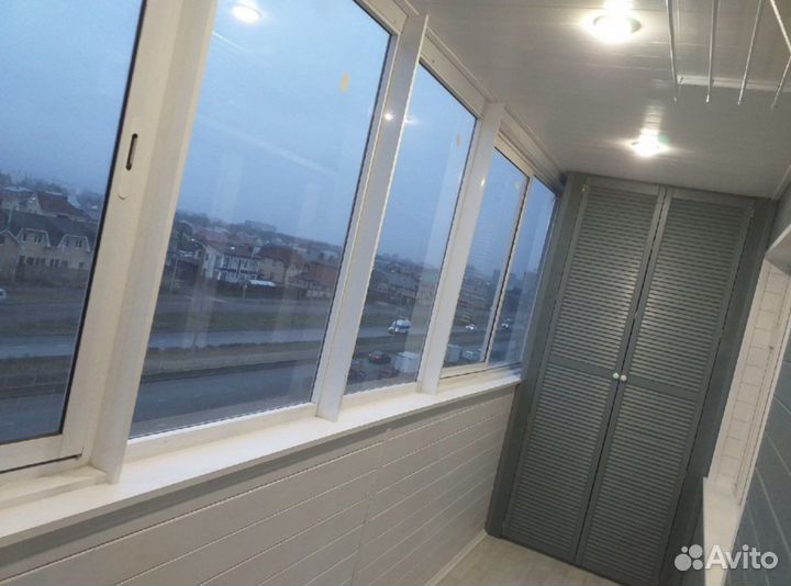 Отделка лоджии