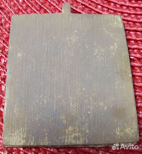 Икона богоматерь казанская 19 в эмаль красивая