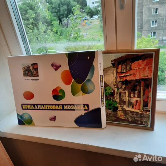 Готовая работа алмаз.мозаикой