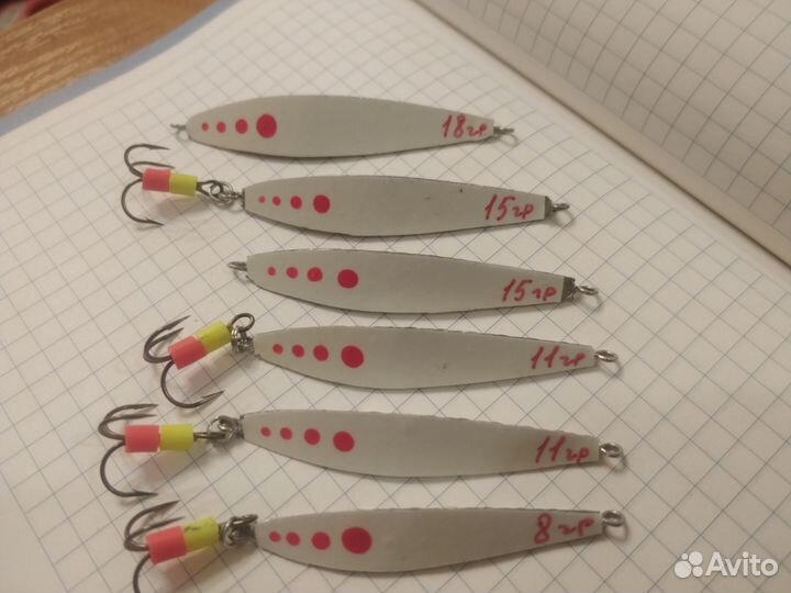 Зимние блесны на судака 