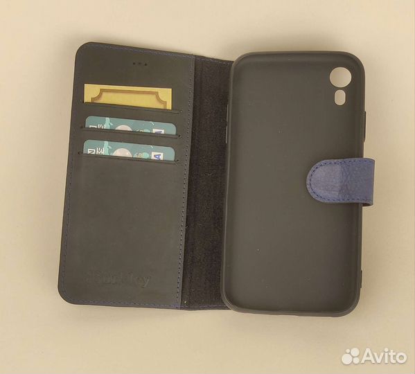 Кожаный чехол на iPhone XR, X / XS