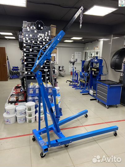 Кран гаражный (гусь) 2 тонны складной