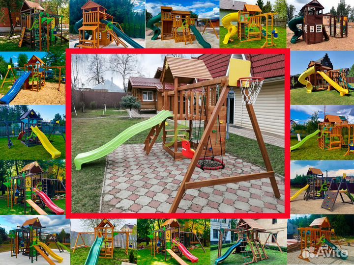 Игровая площадка для дачи