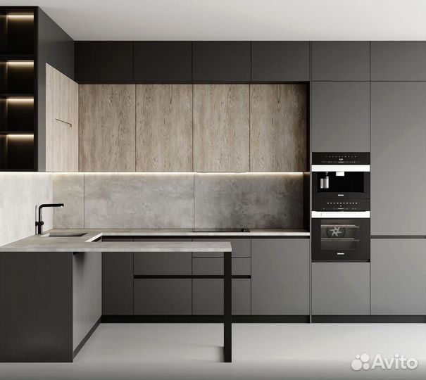 Кухня угловая в новостройку