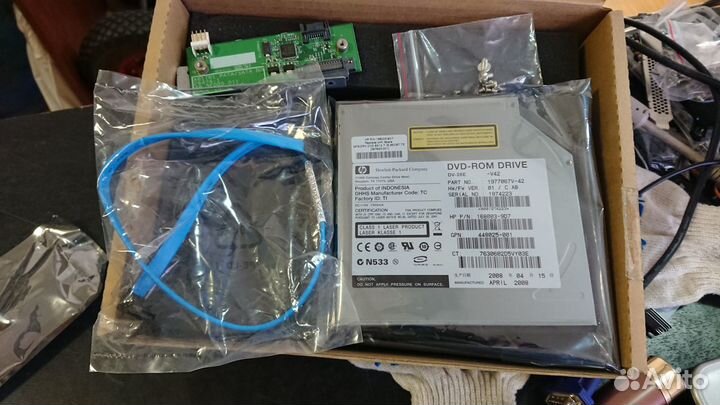 Дисководы Slim DVD+RW, DVD ROM