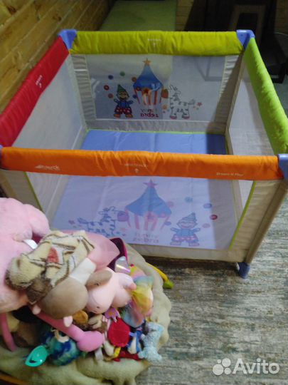 Большой детский манеж