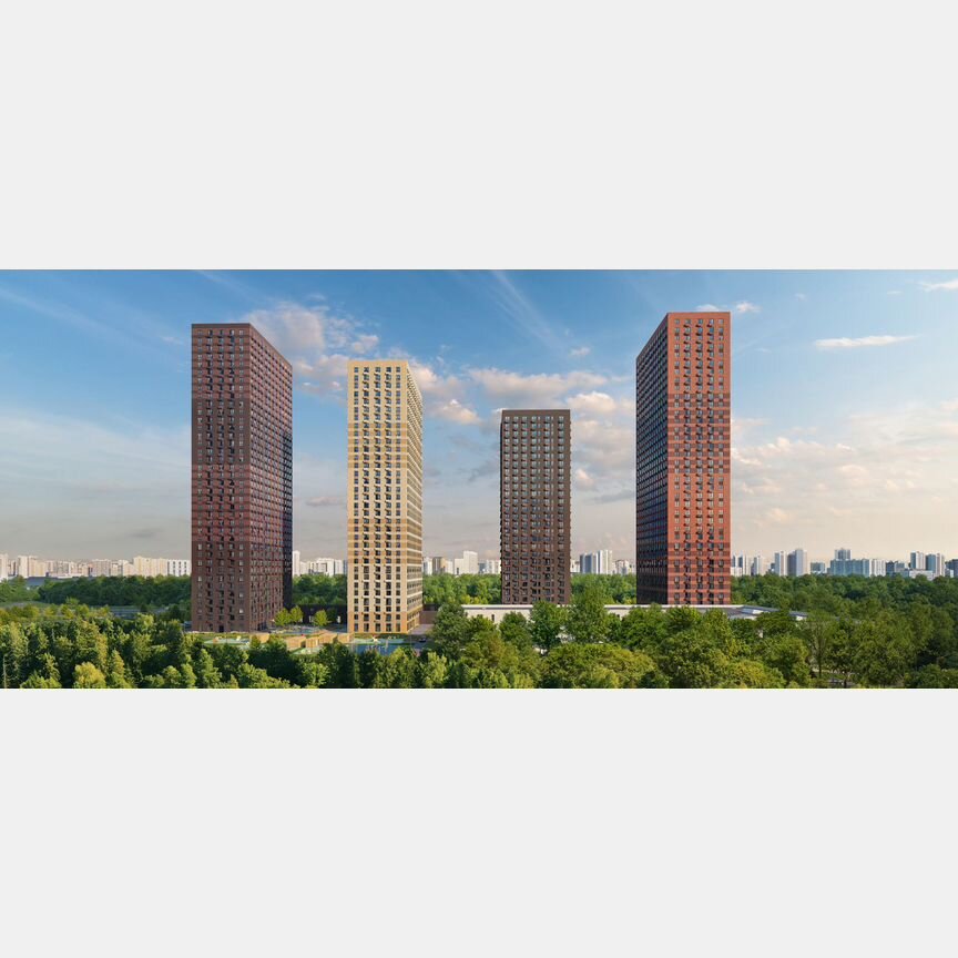 2-к. квартира, 51,2 м², 6/33 эт.