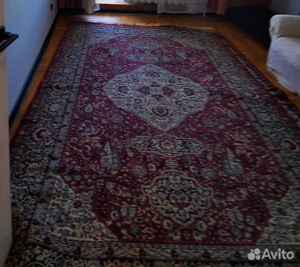 Ковер шерстяной 2 на 3 бу