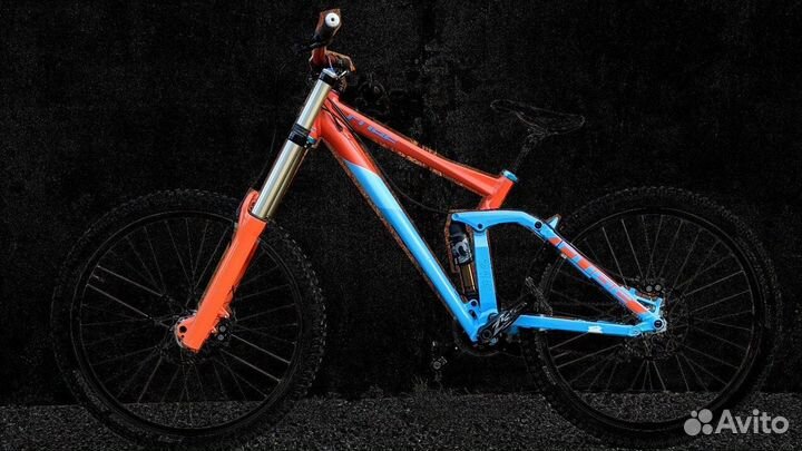 DH фреймсет Fox 40 + Cube Two15 + Fox Float X2