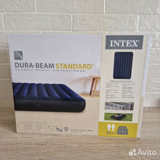 Надувной матрас intex