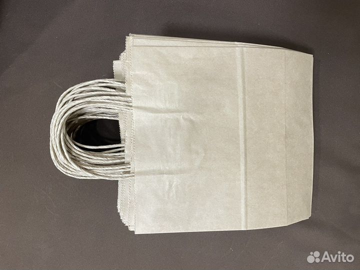 Крафт пакеты с ручками