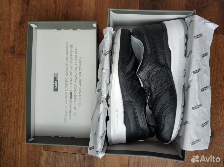 New balance 997 bison black made in usa 9.5 US