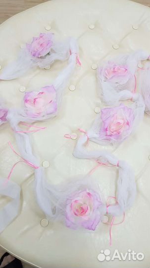 Свадебные украшения на машину