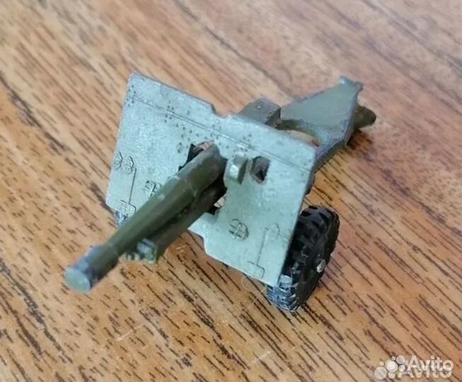 Пушка СССР, солдатик оловянный 19 век. Редкость