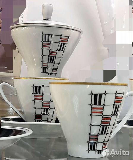 Фарфоровый сервиз Freiberger Porzellan гдр