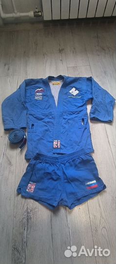 Синия самбовка и шорты