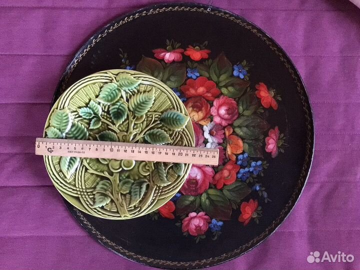 Блюдо настенное и подносы