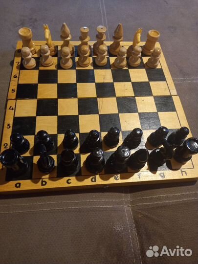 Шахматы деревянные
