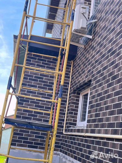 Гибкий кирпич на сетке