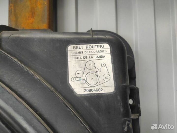 Диффузор вентилятора охлаждения двс Volvo Fh 4