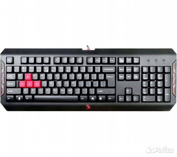 Клавиатура A4Tech Bloody Q100, черный