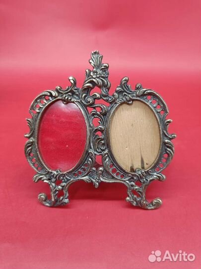 Рамка для фото. Латунь. Винтаж