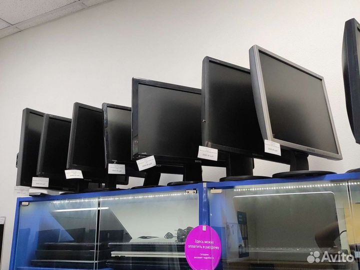 Мониторы ЖК 17-32 гарантия /провода