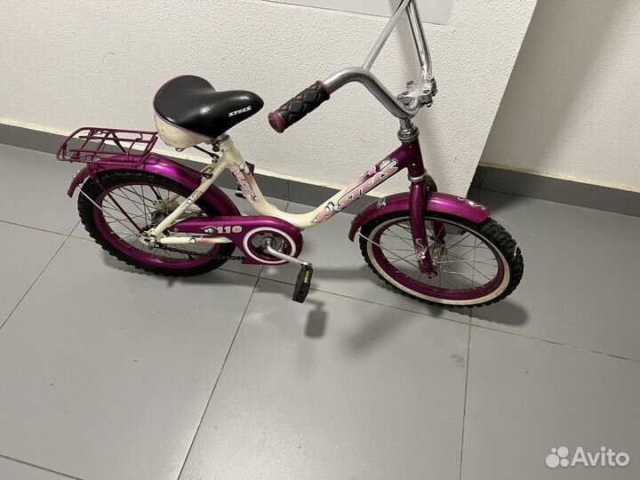 Детский велосипед stels 16