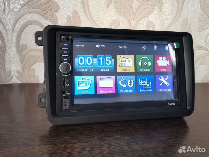 Магнитола 2 din Volkswagen, Skoda, Seat