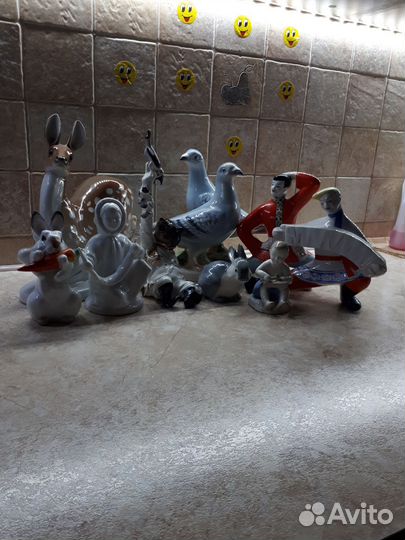 Фарфоровые статуэтки