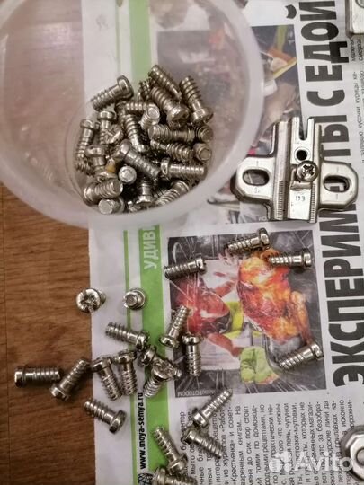 Мебельная петля вкладная hettich Slide