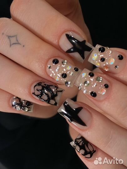 Маникюр, покрытие гель-лак, наращивание ногтей