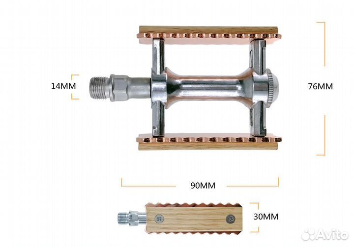 Педали shanmashi SMS-FX-1
