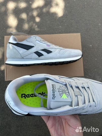 Кроссовки Reebok classic grey black 42