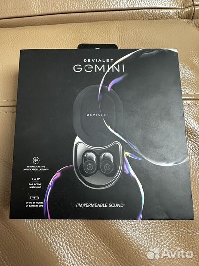 Devialet Gemini беспроводные наушники