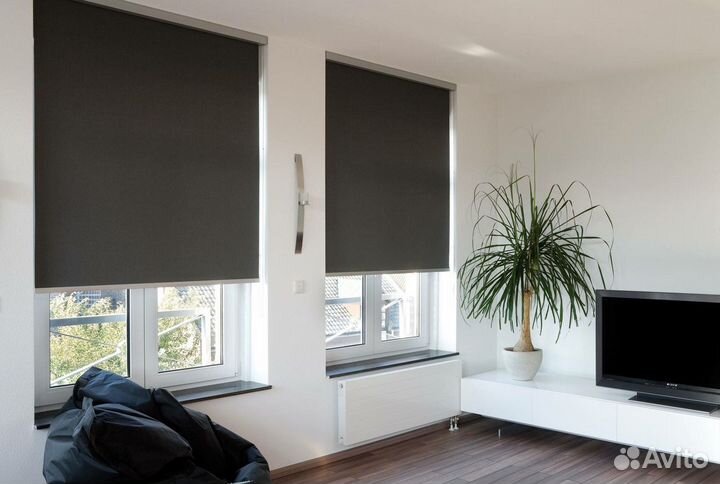 Рулонные шторы Блек Аут