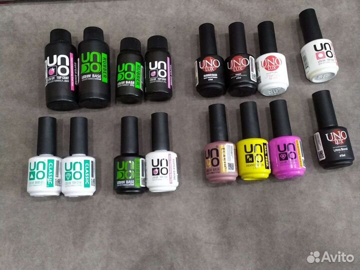 Набор Уно,топ,база,праймер, ультрабонд,дегидратор