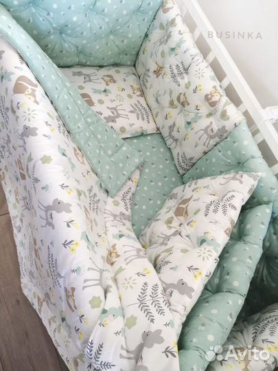 Комплект бортиков в кроватку