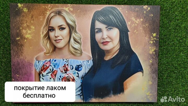 Печать фото на холсте