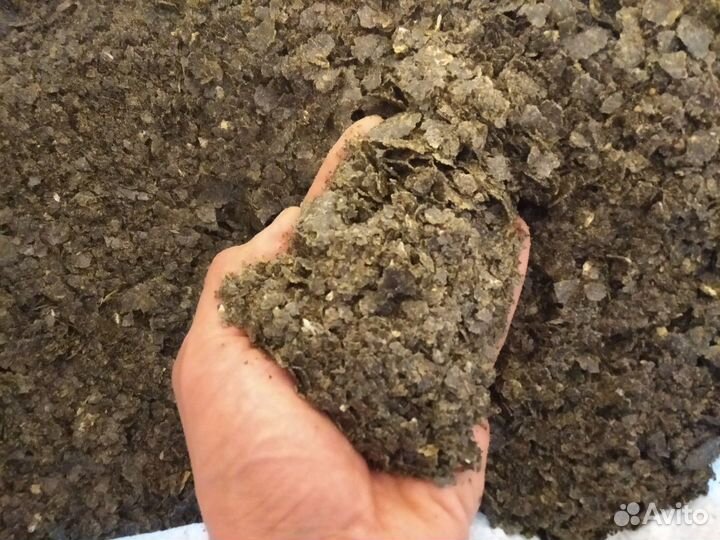 Жмых семян конопли