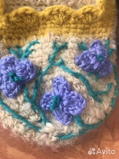 Следочки из овечьей шерсти