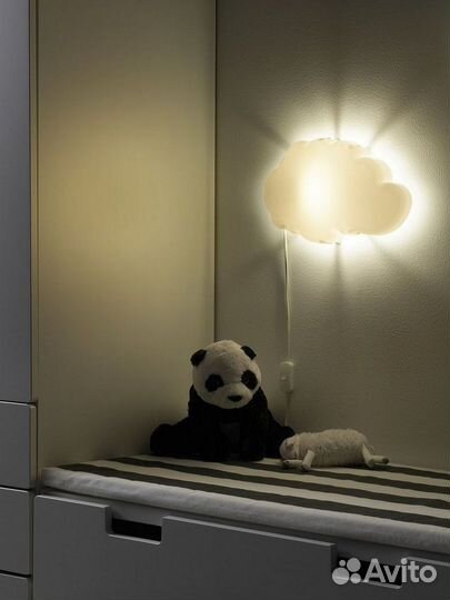 Светильник настенный детский облако IKEA