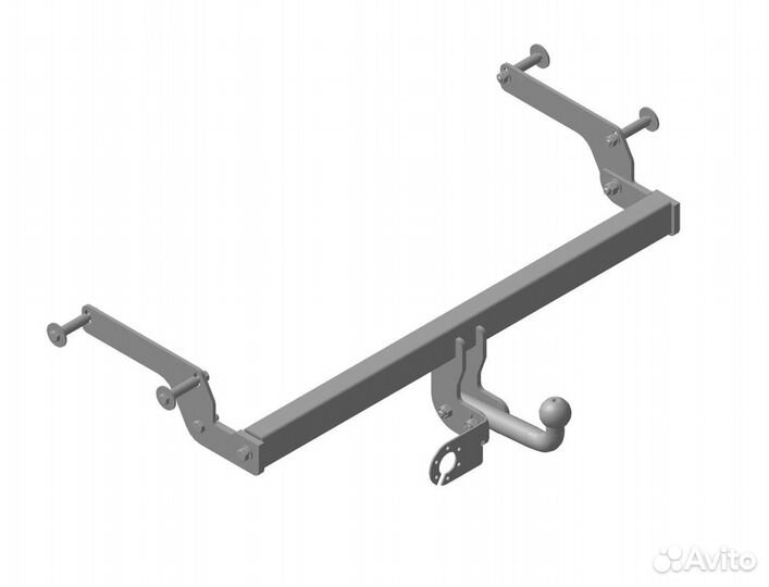 Фаркоп Renault Logan цельносварное