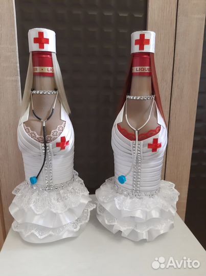 Декоративное оформление бутылок