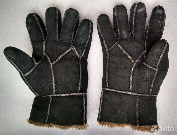 Меховые перчатки
