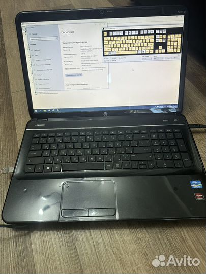 HP g7-2000 серия разбор